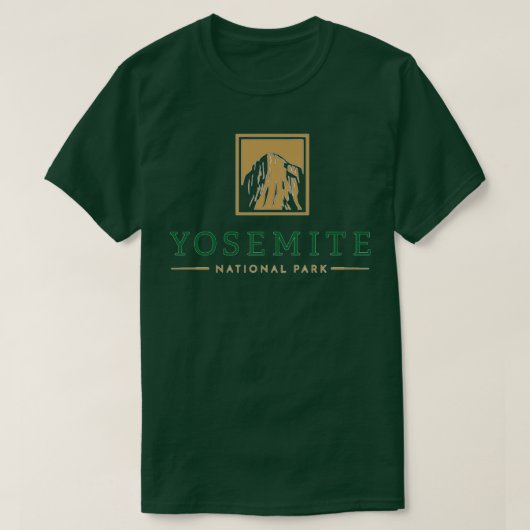 Nationaal park Yosemite 30 T-shirt (Design voorkant)