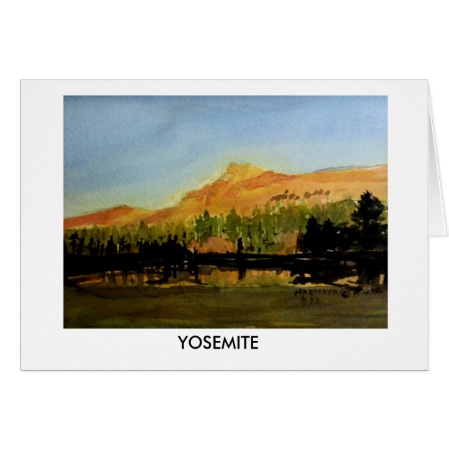 Nationaal park Yosemite #4 (Voorkant Horizontaal)