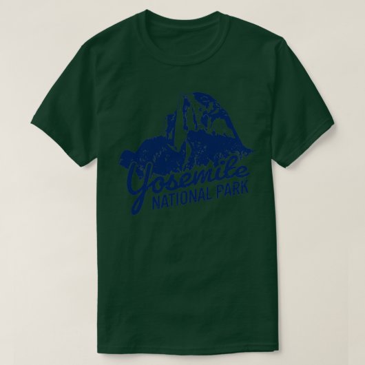 Nationaal park Yosemite 4 T-shirt (Design voorkant)