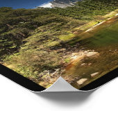 Nationaal park Yosemite & Afbeelding van Half Dome Poster (Hoek)