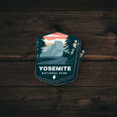 Nationaal park Yosemite | Afgesneden Sticker