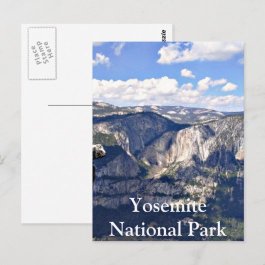 Nationaal park Yosemite (B) Briefkaart (Voorkant / Achterkant)