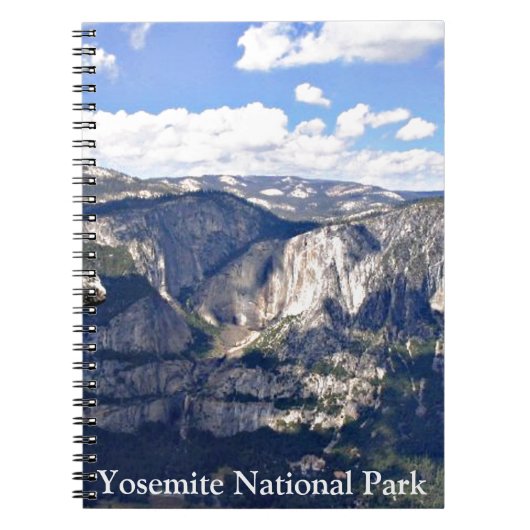 Nationaal park Yosemite (B) Notitieboek (Voorkant)