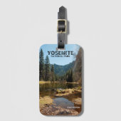 Nationaal park Yosemite Bagagelabel (Voorkant (verticaal))