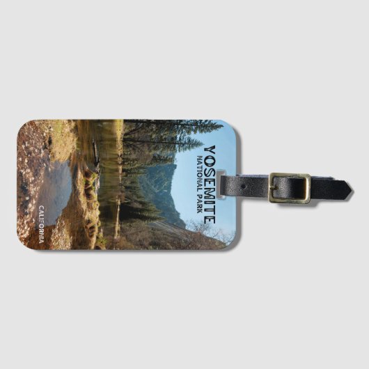 Nationaal park Yosemite Bagagelabel (Voorkant (horizontaal))