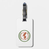 Nationaal park Yosemite Bagagelabel (Achterkant verticaal)