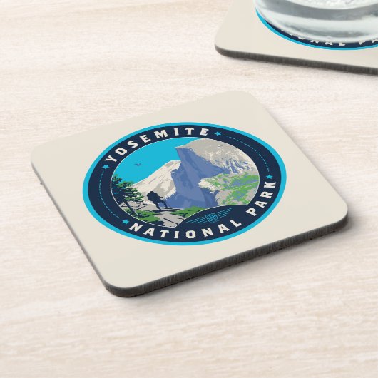 Nationaal park Yosemite Bier Onderzetter (Linkerzijde)