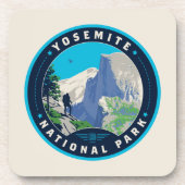 Nationaal park Yosemite Bier Onderzetter (Voorkant)