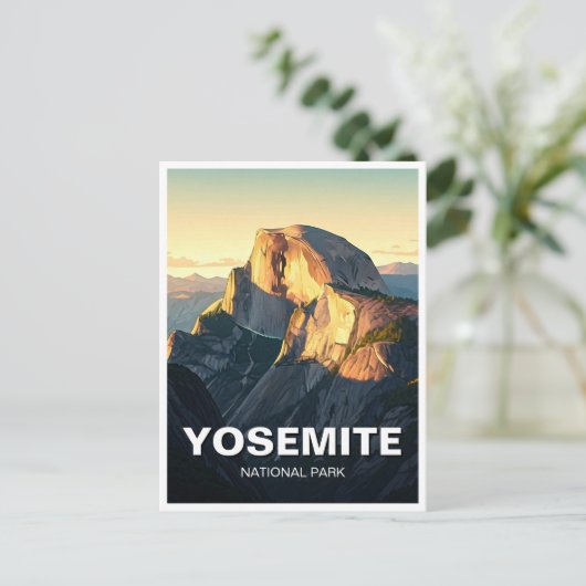 Nationaal park Yosemite Briefkaart (Staand voorkant)