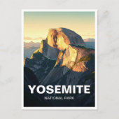 Nationaal park Yosemite Briefkaart (Voorkant)