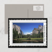 Nationaal park Yosemite Briefkaart (Voorkant / Achterkant)