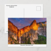 Nationaal park Yosemite Briefkaart (Voorkant / Achterkant)
