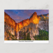 Nationaal park Yosemite Briefkaart (Voorkant)