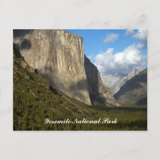 Nationaal park Yosemite Briefkaart