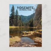 Nationaal park Yosemite Briefkaart (Voorkant)