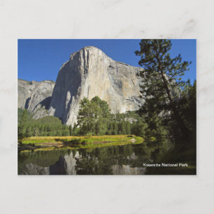 Nationaal park Yosemite Briefkaart