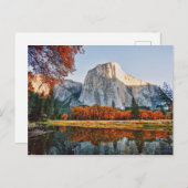 Nationaal park Yosemite Briefkaart (Voorkant / Achterkant)