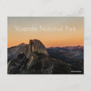 Nationaal park Yosemite Briefkaart