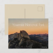 Nationaal park Yosemite Briefkaart (Voorkant / Achterkant)