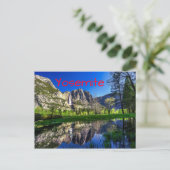 Nationaal park Yosemite Briefkaart (Staand voorkant)