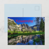 Nationaal park Yosemite Briefkaart (Voorkant / Achterkant)