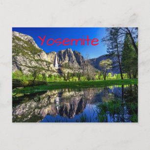 Nationaal park Yosemite Briefkaart