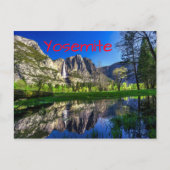 Nationaal park Yosemite Briefkaart (Voorkant)