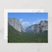 Nationaal park Yosemite Briefkaart (Voorkant / Achterkant)