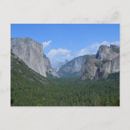 Nationaal park Yosemite Briefkaart (Voorkant)