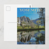 Nationaal park Yosemite Briefkaart (Voorkant / Achterkant)