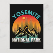 Nationaal park Yosemite Briefkaart (Voorkant)