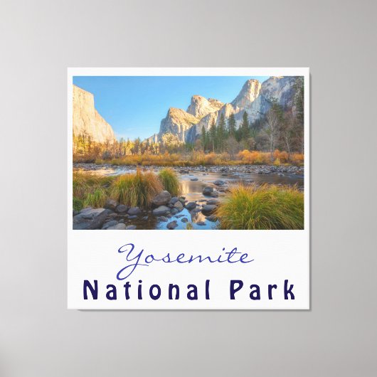 Nationaal park Yosemite Canvas Afdruk (Voorkant)