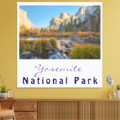 Nationaal park Yosemite Canvas Afdruk (Insitu (Woonkamer))