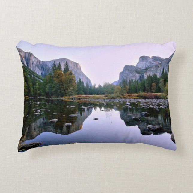 Nationaal park Yosemite Decoratief Kussen (Voorkant)