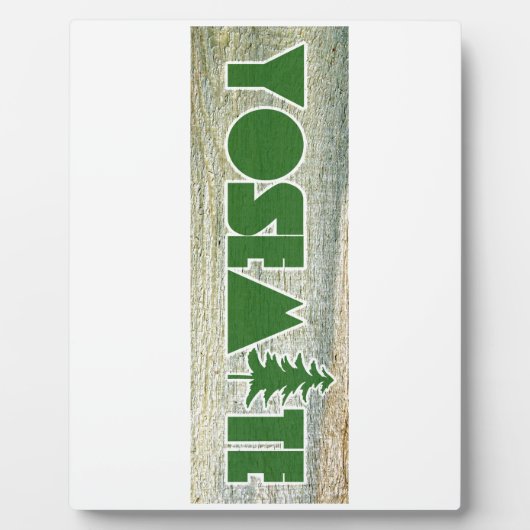 Nationaal park Yosemite Fotoplaat (Voorkant)