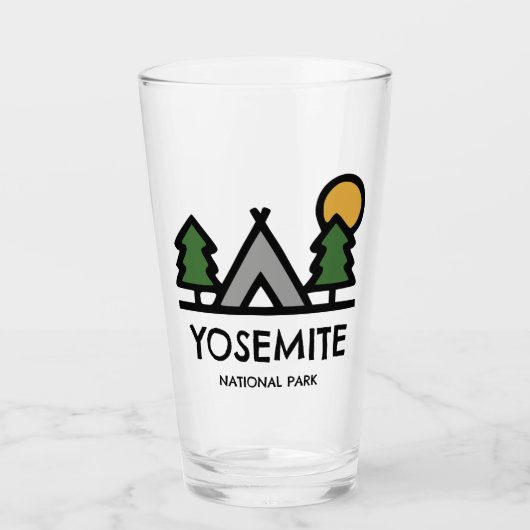 Nationaal park Yosemite Glas (Voorkant)