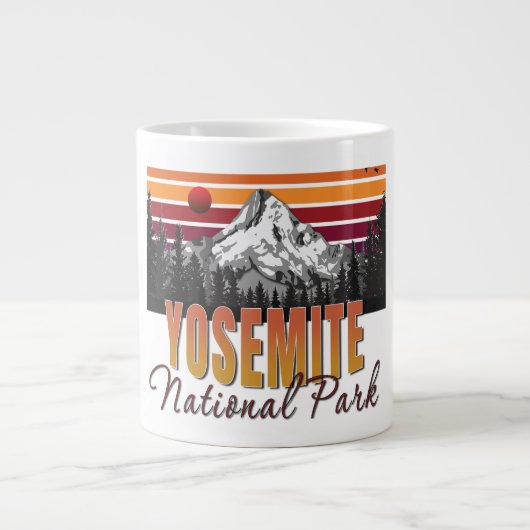 Nationaal park Yosemite Grote Koffiekop (Voorkant)