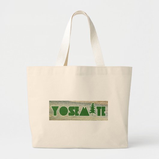 Nationaal park Yosemite Grote Tote Bag (Voorkant)