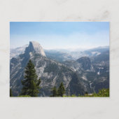 Nationaal park Yosemite Half Dome 2018 Briefkaart (Voorkant)