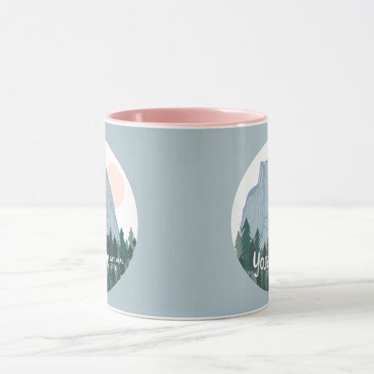 Nationaal park Yosemite Half Dome Blue Mok (Midden)