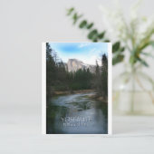 Nationaal park Yosemite Half Dome Briefkaart (Staand voorkant)