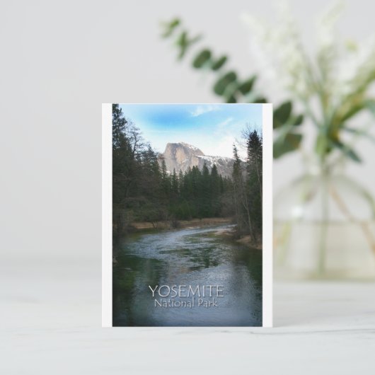 Nationaal park Yosemite Half Dome Briefkaart (Staand voorkant)