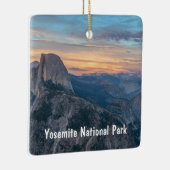 Nationaal park Yosemite Half Dome Keramisch Ornament (Rechts)