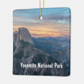 Nationaal park Yosemite Half Dome Keramisch Ornament (Links)