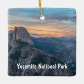 Nationaal park Yosemite Half Dome Keramisch Ornament (Voorkant)