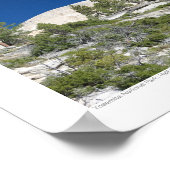 Nationaal park Yosemite - Half Dome Poster (Hoek)