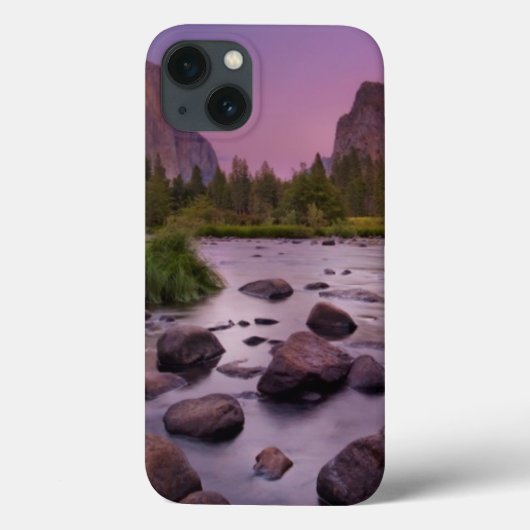 Nationaal park Yosemite in Dusk Case-Mate iPhone Case (Achterkant)