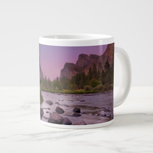 Nationaal park Yosemite in Dusk Grote Koffiekop (Voorkant rechts)