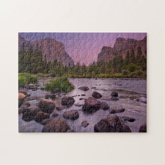 Nationaal park Yosemite in Dusk Legpuzzel (Horizontaal)