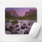 Nationaal park Yosemite in Dusk Muismat (Met muis)